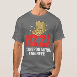 Food Delivery Driver Delivering Pizza Courier Than T-Shirt