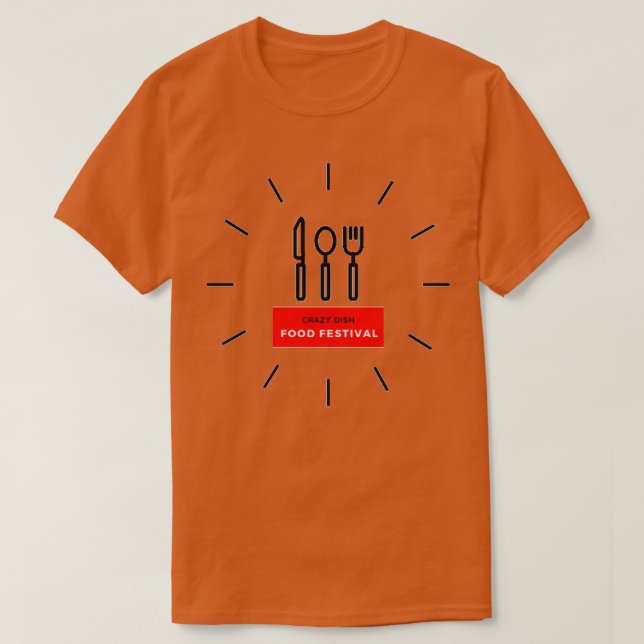Food Festival  T-Shirt (Design Front)