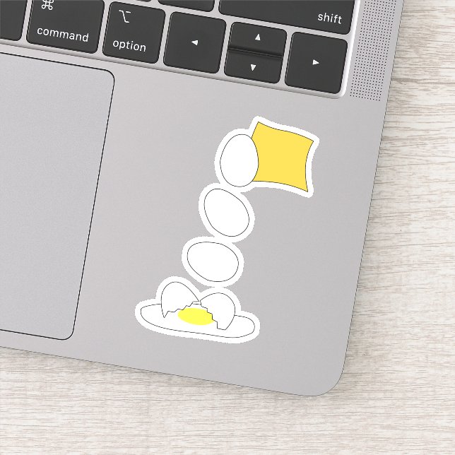 Food Fight - Cheese vs Egg. (Detail)