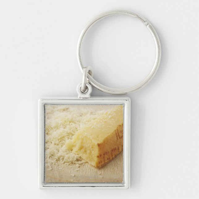 Food, Food And Drink, Cheese, Parmesan, Grated, Key Ring (Front)