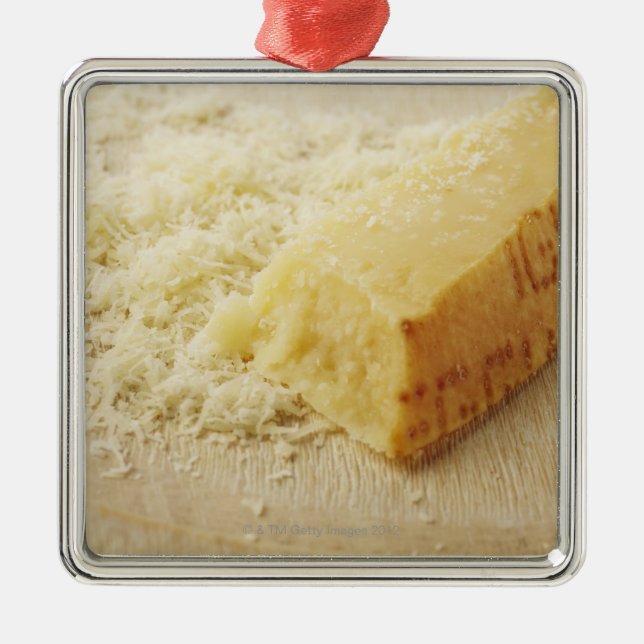 Food, Food And Drink, Cheese, Parmesan, Grated, Metal Tree Decoration (Front)