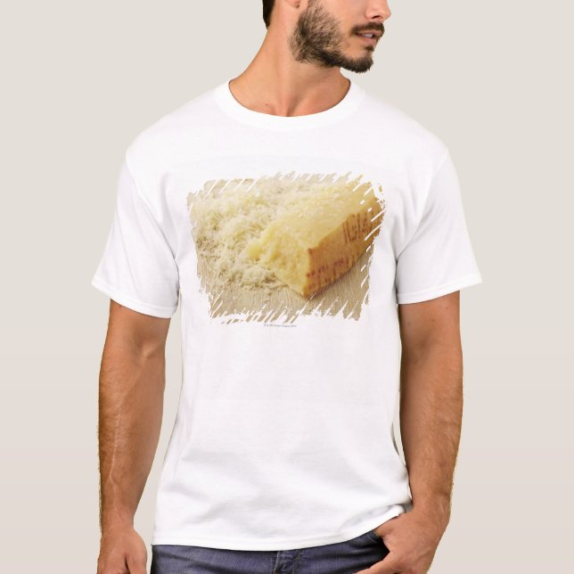 Food, Food And Drink, Cheese, Parmesan, Grated, T-Shirt (Front)