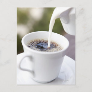 Food, Food And Drink, Coffee, Cream, Creamer, Postcard