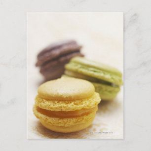Food, Food And Drink, Dessert, Cookie, French, Postcard