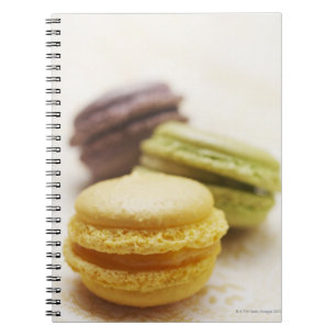 Food, Food And Drink, Dessert, Cookie, French, Spiral Notebook