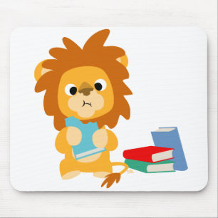 Food for Thought Cartoon T-shirt Mouse Pad