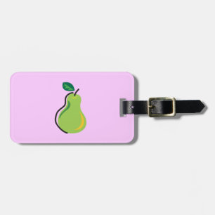 Food For Thought_Totally Fruity_Pears Luggage Tag