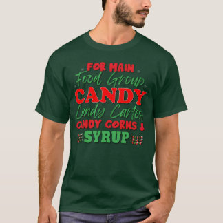Food Group Candy retro T-Shirt