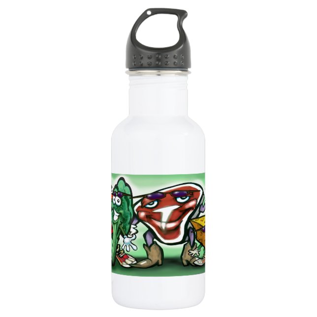 Food Groups 532 Ml Water Bottle (Front)