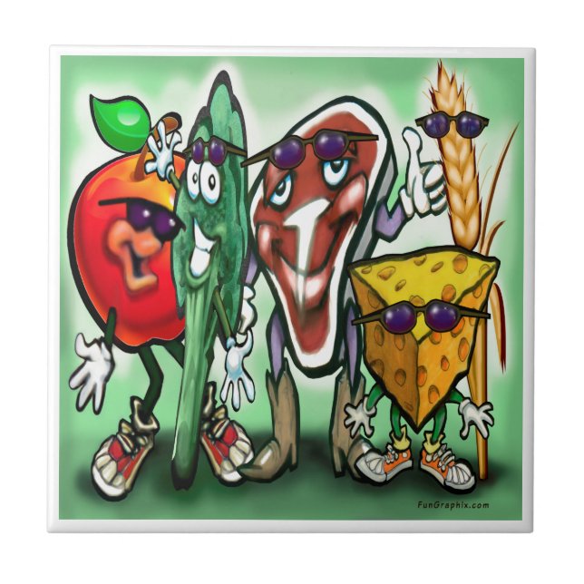 Food Groups Tile (Front)