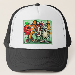 Food Groups Trucker Hat