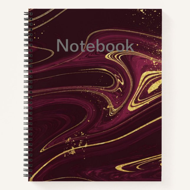 Food Journal: Healthy Eating Spiral Notebook (Front)