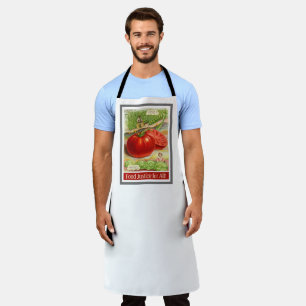 Food Justice - Vintage Tomatoes & Garden Apron