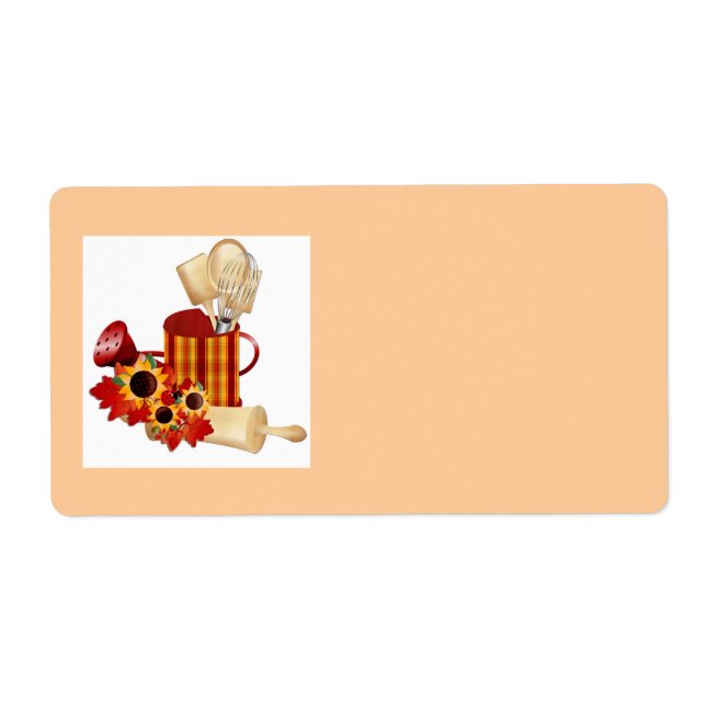 food label....kitchen (Front)