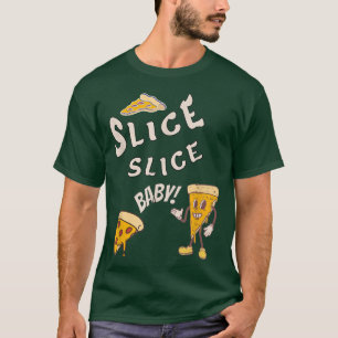 Food Lovers Vintage Design Funny Pizza T-Shirt