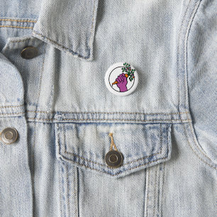 Food Not Bombs logo 3 Cm Round Badge