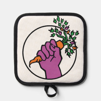 Food Not Bombs logo Pot Holder