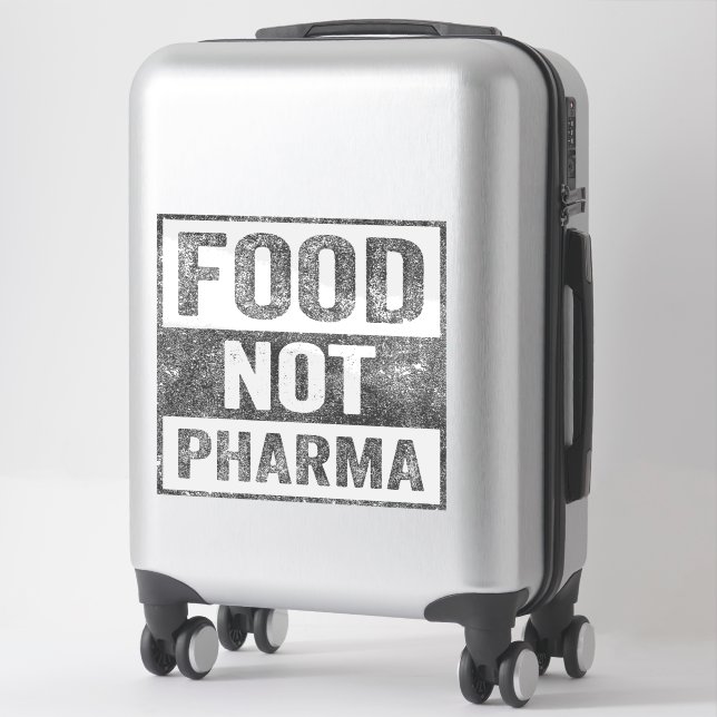 Food Not Pharma Natural Organic Nutrition (Suitcase)