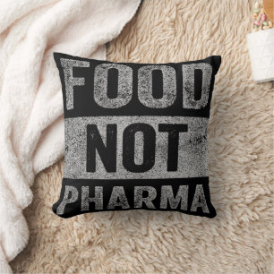 Food Not Pharma Natural Organic Nutrition Cushion