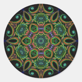 Food of The Soul (edit) Classic Round Sticker