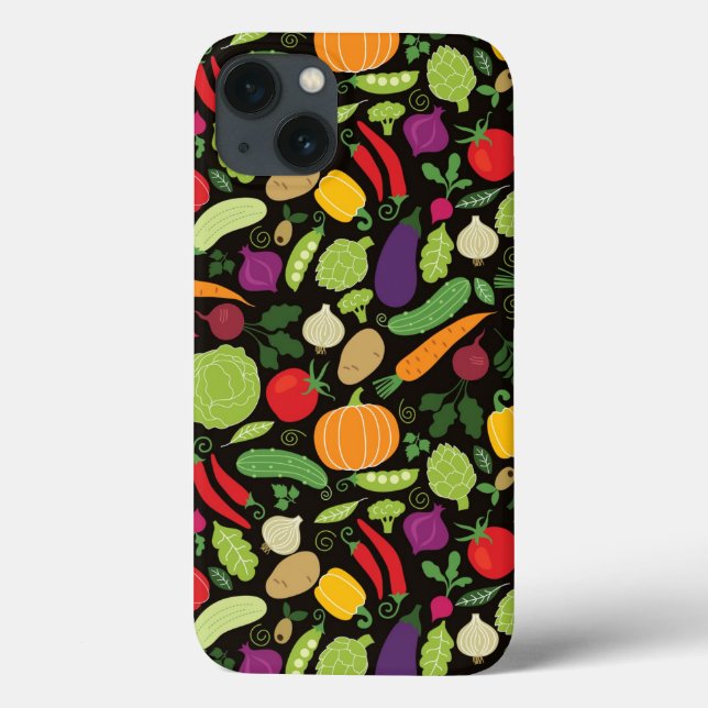 Food on a black background Case-Mate iPhone case (Back)