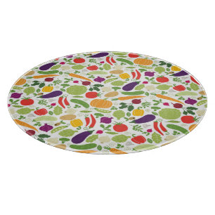 Food on a white background cutting board