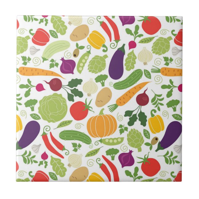 Food on a white background tile (Front)