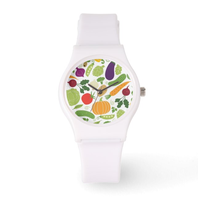 Food on a white background watch (Front)
