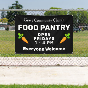 Food Pantry Church Banner