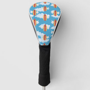 Food Party Cartoon Hot Dog Golf Head Cover