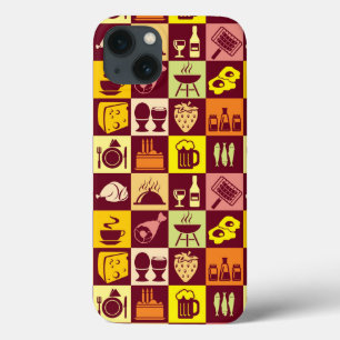Food Pattern 2 iPhone 13 Case