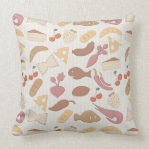 Food Pattern 2 Cushion
