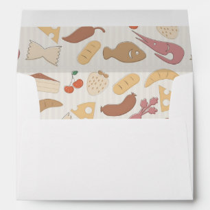 Food Pattern 2 Envelopes