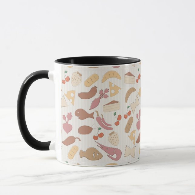 Food Pattern 2 Mug (Left)