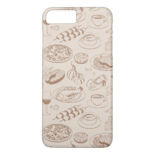 Food Pattern 3 Case-Mate iPhone Case