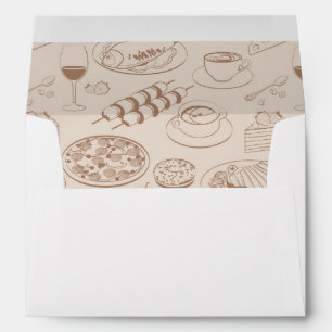 Food Pattern 3 Envelopes