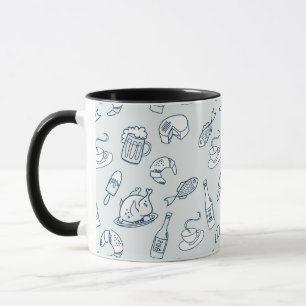 Food Pattern 3 Mug