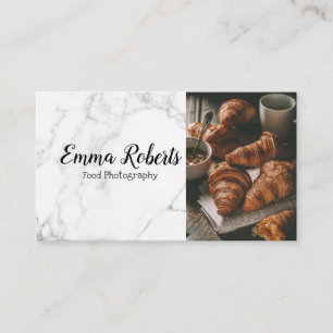 Food Photography Blogger Kitchen Business Card