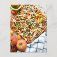 Food Photography Rustic Tomato Puff Pastry Tart