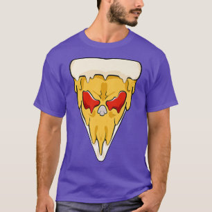 Food Pizza Face T-Shirt