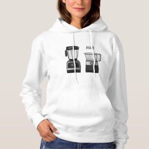 Food processor & blender cartoon illustration hoodie