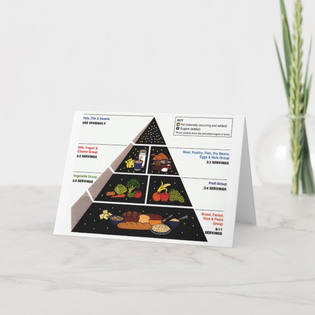 Food Pyramid Card (Front)