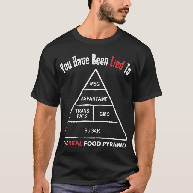 Food Pyramid T-Shirt (Front)