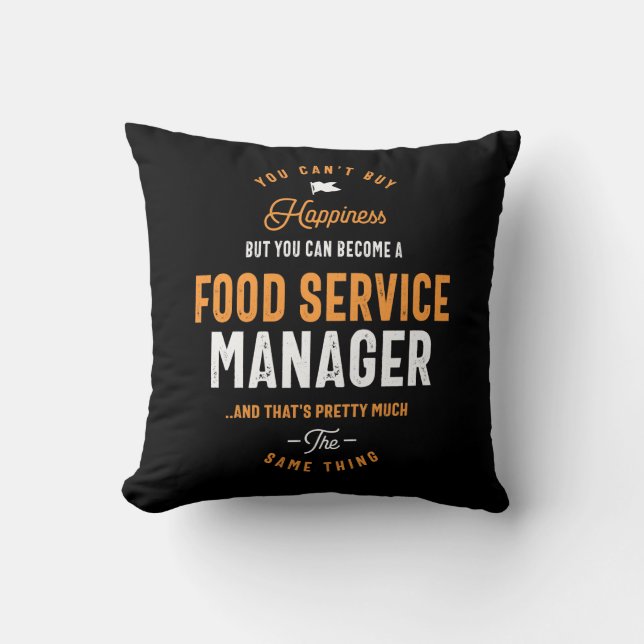 Food Service Manager Cushion (Front)