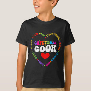 Food Services Crew Cafeteria Cook Helper School Sq T-Shirt