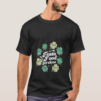 Food Services Groovy Cafeteria Helper Paddys Patri T-Shirt