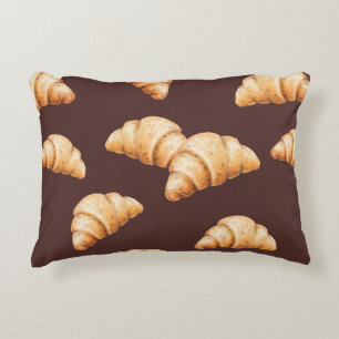 food sketch delicious beautiful desserts and pastr decorative cushion