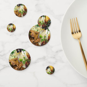 Food Table Confetti
