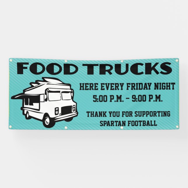 Food Truck Banner (Horizontal)