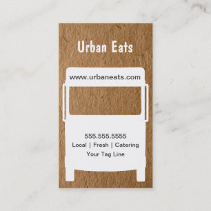 Food Truck Business Card Template